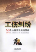 工傷糾紛:50個(gè)法庭訴訟實(shí)戰(zhàn)策略/大眾法律顧問系列